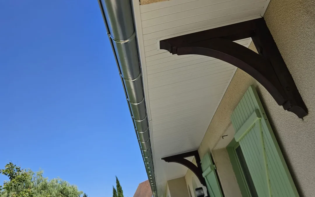 Remplacement de gouttières à Talant